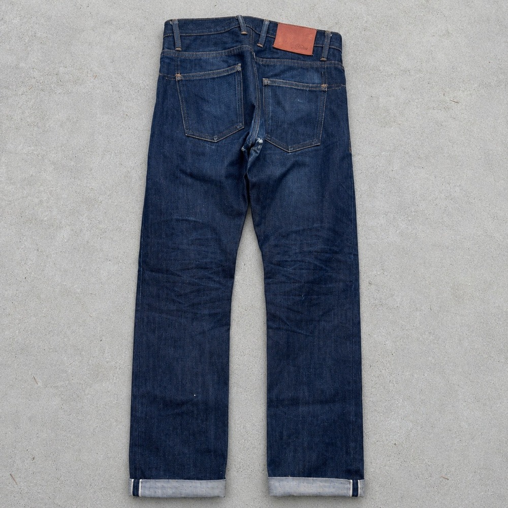 3sixteen ST-100x Slim Tapered Raw Selvedge Jeans Indigo 14.5oz Kuroki Mills 31